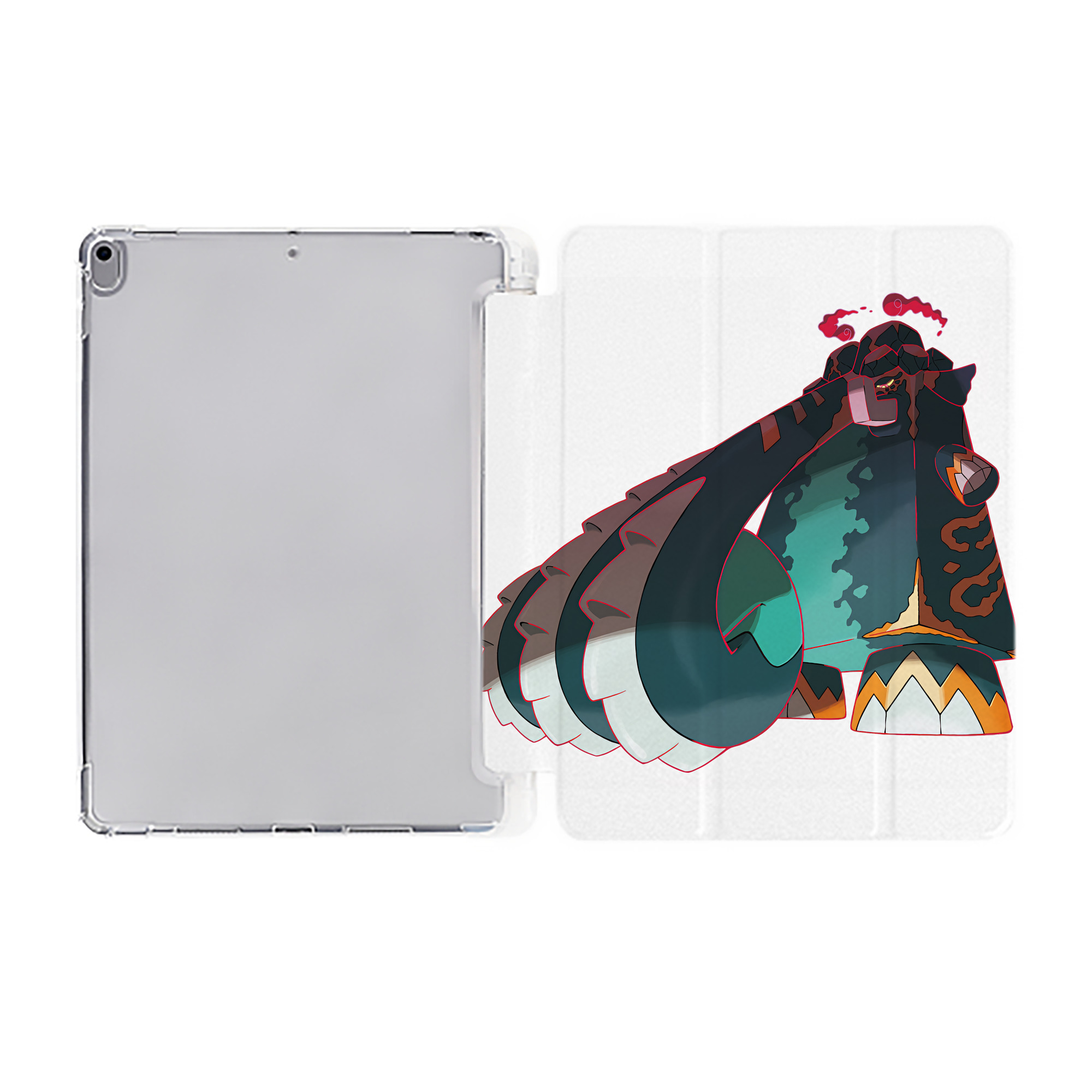 （画像用） ポケットモンスター Pokémon IPad ケース ペン収納付き 三つ折りスタンド PUレザー×シリコン 対応機種9.5/10.5/10.9インチ